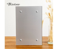 Доска стеклянная ТСО 1000х1000 мм Gloss Grey (GM-7004 Gloss Grey)