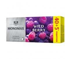 Чай Monomax Wild Berry 45 пакетиков черный (mn.74193)