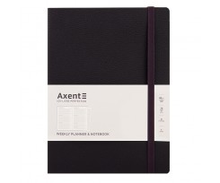 Щотижневик Axent Partner Soft L 190х250 мм 96 аркушів чорний (8605-21-01-A)