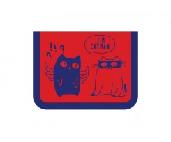Кошелек детский Cool For School на липучке красный (CF86316)