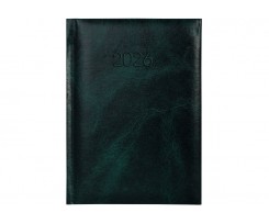 Дневник датированный 2026 Economix Prime A5 336 страниц зеленый (E21816-04)