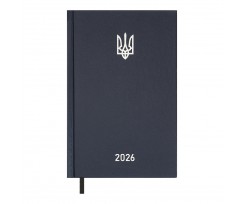 Дневник датированный 2026 Buromax Airy A5 320 страниц синий (BM.21165-02)