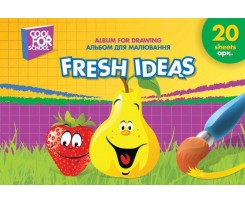 Альбом Cool For School Fresh Ideas на пружине 20 листов ассорти (CF60903-01u)