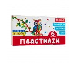 Пластилин 1Сентябрь Classic 6 цветов 120 г (540653)