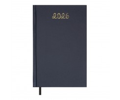 Щоденник датований 2026 Buromax OPTIMAL A5 320 сторінок синій (BM.2121-02)