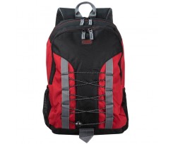 Рюкзак Travelite Basics 31x44x19 см чорний-червоний (TL096244-10)