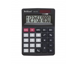 Калькулятор Brilliant 10 розрядів чорний (BS-010)
