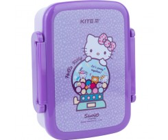 Ланчбокс Kite Hello Kitty 420 мл 15х12х4.9 см фиолетовый (HK22-160)