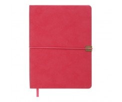 Дневник недатированный Buromax Best A5 288 страниц линия малиновая (BM.2019-29)