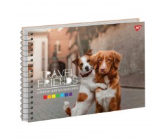 Альбом для малювання Yes Travel friends А4 30 аркушів (130571)