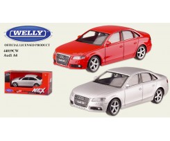 Машина металлическая Welly Audi A4 1:43 (44019CW)