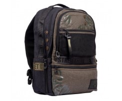 Школьный рюкзак YES Stamp 44x30х14 см 18 л коричневый (558950)