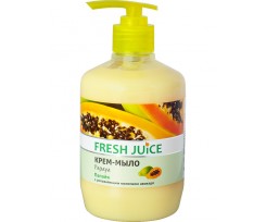 Крем-мыло жидкое Fresh Juice 460 мл Papaya (e.14591)