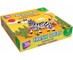 Фарба гуашева Cool For School Fresh Ideas 10 мл 9 кольорів (CF60181)