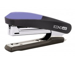 Степлер Economix скоби №10 до 12 аркушів пластиковий синій (E40280)