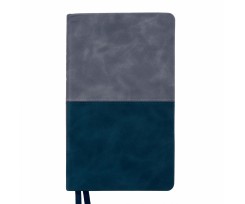 Щоденник датований Leo Planner Tiffany 2024 12х20 cм 352 сторінок сіро-синій (252410)
