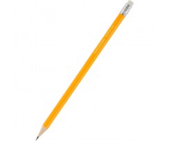 Карандаш графитный Axent Delta с резинкой 144 штуки 2 мм желтый (d2103)