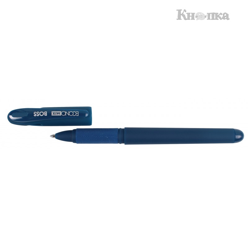Ручка гелева Economix Boss 1 мм синя (E11914-02)