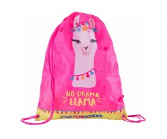Сумка для обуви Cool For School Lama 40х33 см розовый (CF85767)