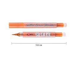 Маркер акварельний Santi Glitter Brush пензель бронзовий (390763)