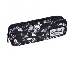 Пенал COOLPACK DECK ONE ZIP PENCIL POUCH  LIGHT NOIR 7,5х22х4см (C71165)