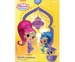 Картон Kite Shimmer&Shine, A4, 10 аркушів, білий (sh19-254)