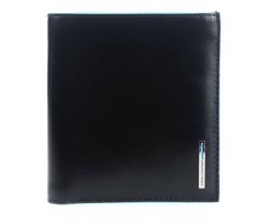 Портмоне Piquadro Blue Square 11x12.5x2.5 см чорний (PU3691B2R_N)