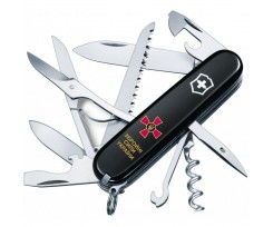 Складаний ніж Victorinox Huntsman Army 15 функцій чорний (Vx13713.3_W1011u)