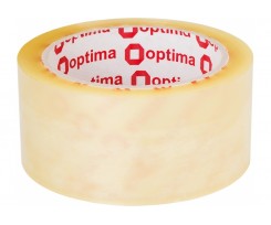 Стрічка клейка Optima 48 мм 60 м прозора (O45318)