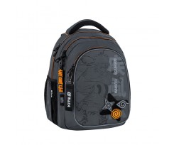 Рюкзак Kite Education teens Naruto Shippuden 40x29x17 см серый 20.5 л (NR25-8001M)