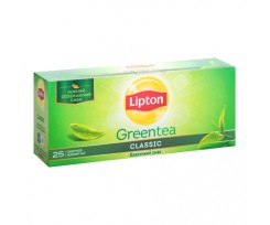 Чай Lipton Classic зелений 2г 25 штук пакетований (prpt.200793)