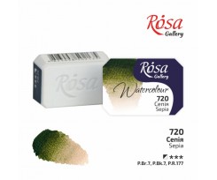 Фарба акварельна ROSA Gallery 2.5 мл Сепія (343720)
