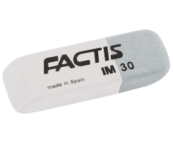 Гумка Factis біло-сіра (fc.IM30)