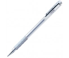Ручка гелева Pentel 0.4 мм біла (K118L-W)
