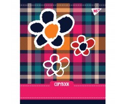 Зошит Yes Tartan Fun А5 24 аркуші клітинка (765238)