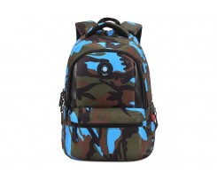 Рюкзак молодежный Cool For School 45.5х31.5х15.5 см 25 л голубой (8106-blue)