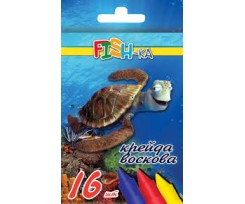 Мел восковая ECONOMIX, ассорти, 16 шт. (E60707)