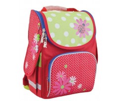 Рюкзак каркасный 1 сентября Ladybug 34x26x14см 12 л красный (553334)
