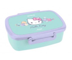 Ланчбокс Kite Hello kitty 180x135x60 мм 750 мл бирюзовый (HK21-163)
