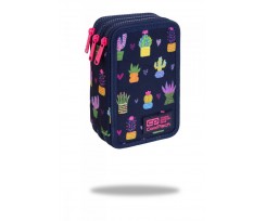Пенал з наповненням COOLPACK JUMPER 3 TRIPLE DECKER PENCIL CASE CACTUS 19,5х12,5х6,5см (C67237)