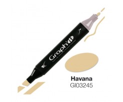 Маркер двосторонній Graph'it Гавана Коричнево-Сірий 3245 (GI03245)