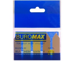 Закладки пластикові Buromax Pastel з клейким шаром 45x12мм 125 штук Стрілки (BM.2308-99)