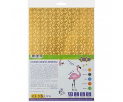 Фоаміран голографічний ZiBi Kids line А4 5 аркушів асорті (ZB.1846)