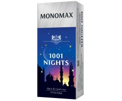 Чай Monomax 1001 Nights 25 пакетиков бленд черного и зеленого (mn.18342)