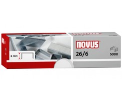 Скоби Novus №26/6 5000 шт (040-0160)
