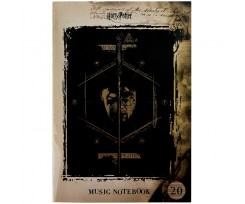 Тетрадь для нот Kite Harry Potter A4 20 листов (HP22-404)