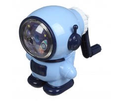 Чинка ZiBi Spaceman з контейнером синя (ZB.5506)