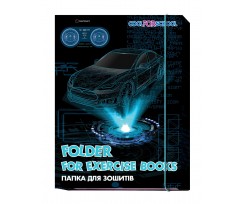Папка для тетрадей Cool for school на резинках В5 ламинированный картон (CF32006-03)