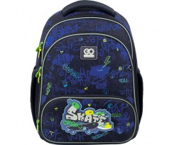 Рюкзак шкільний каркасний GoPack Education Skate Crew 38x28x15 см 12.5 л (GO22-597S-4)