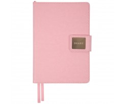 Дневник датированный 2026 Leo Planner Chiara A5 368 страниц розовый (252686)